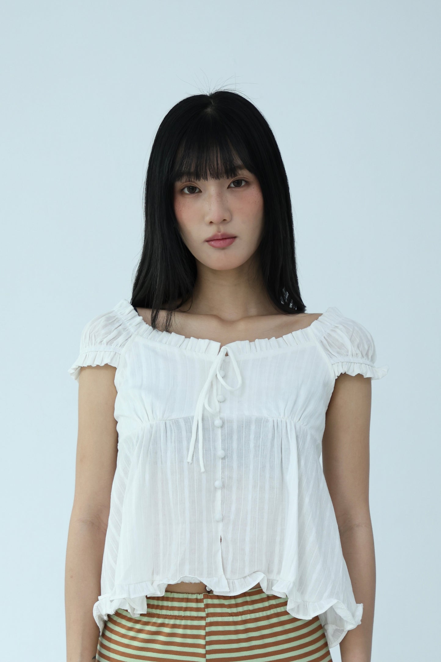 Princess puff sleeve top