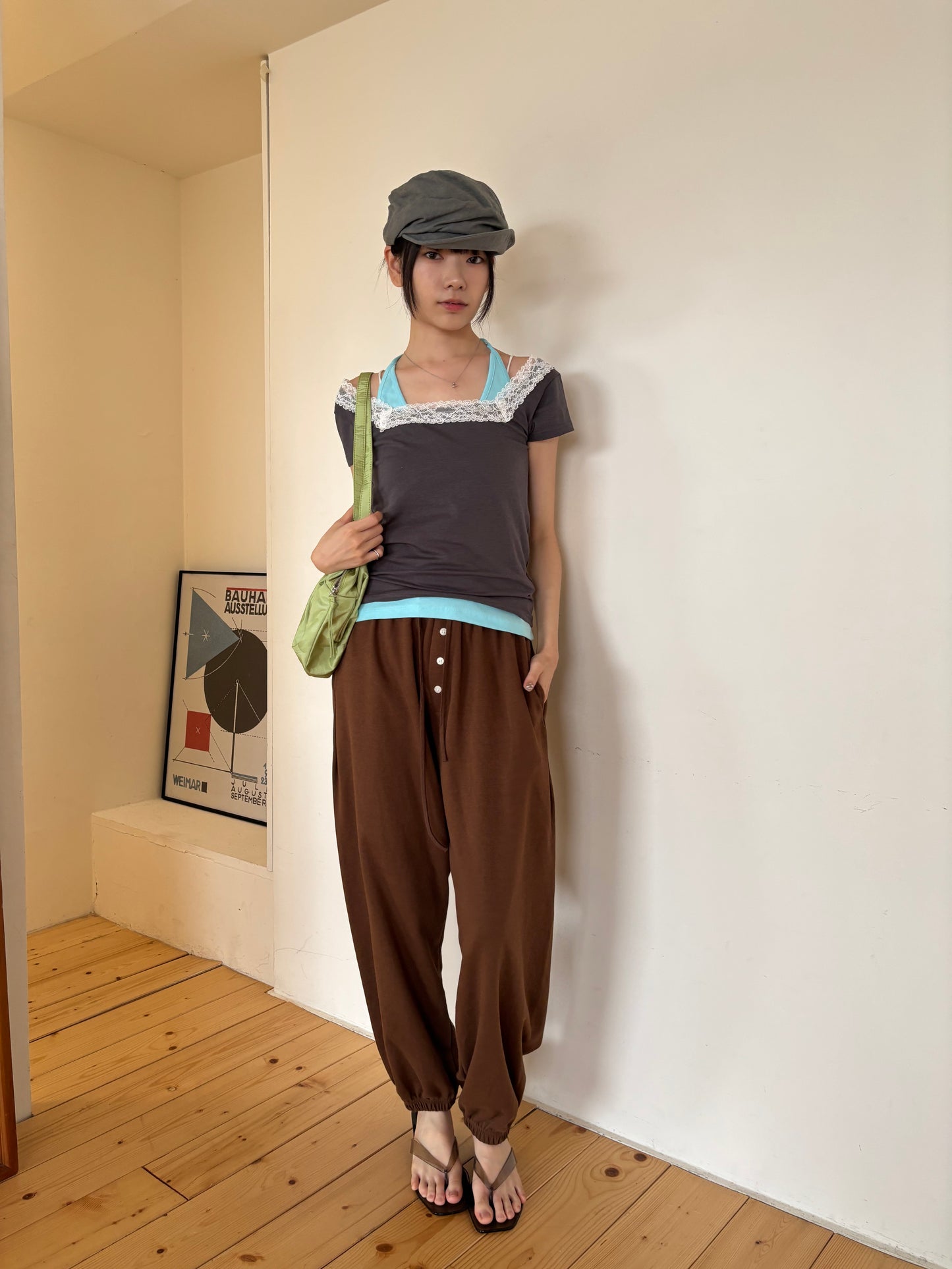 Dot Jacquard Tote Bag
