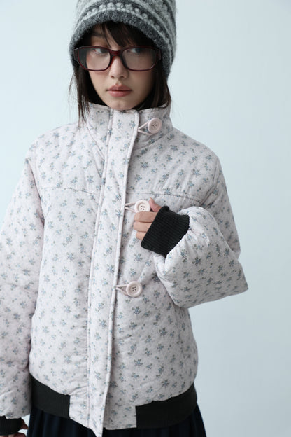 Floral Quilted Coat