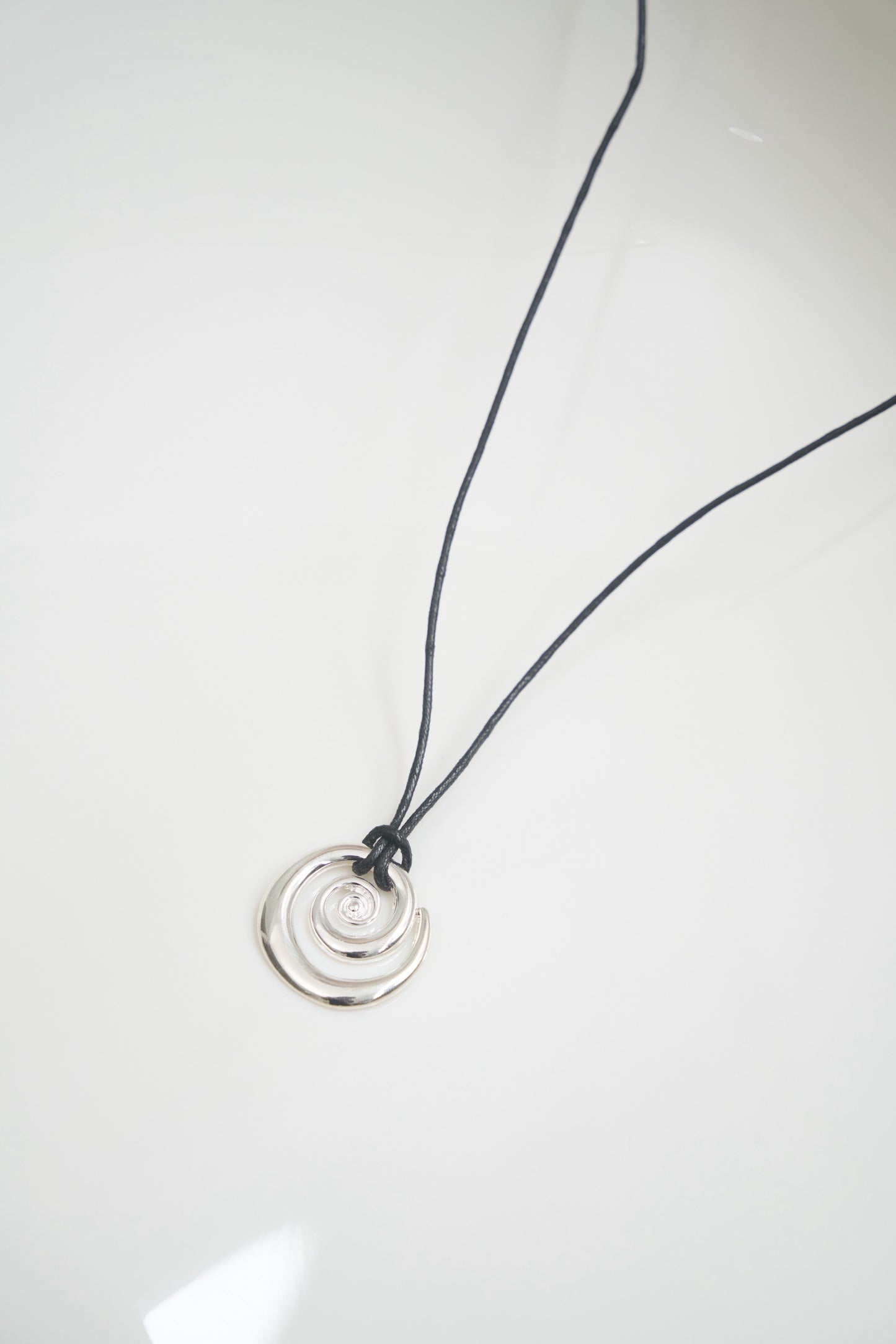 Twisted Spiral Necklace