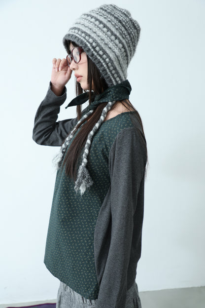 Pattern Knit Beanie
