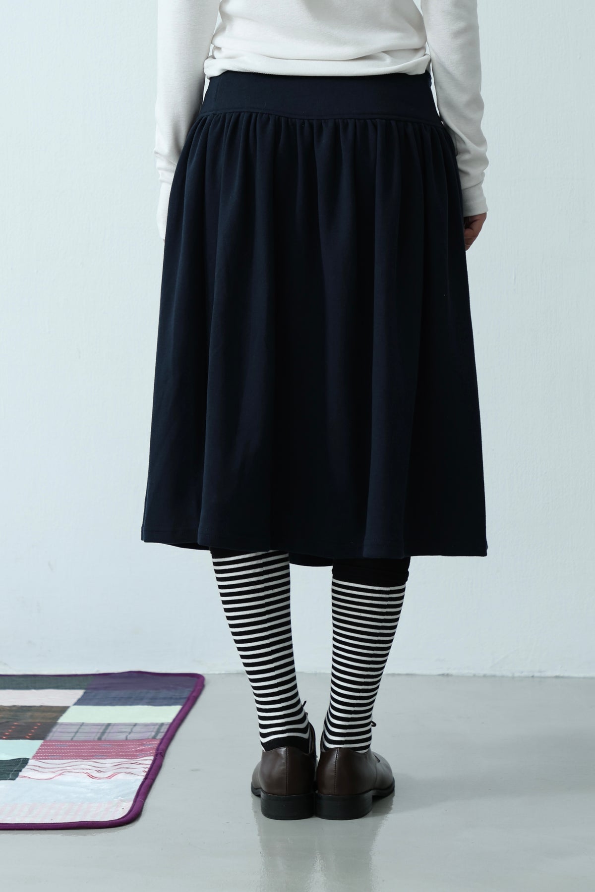 Striped patchwork stockings