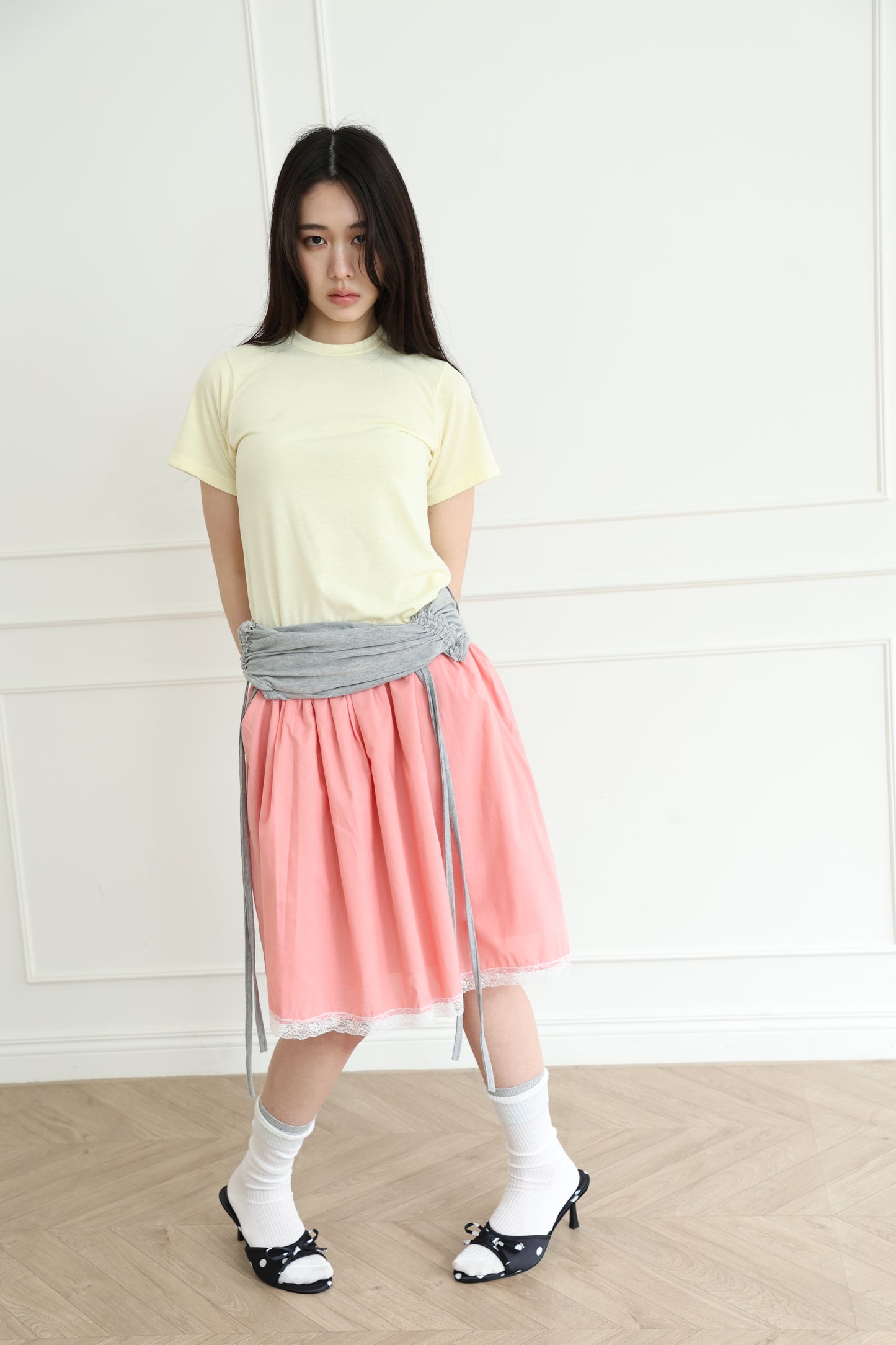 Two-piece vest top set