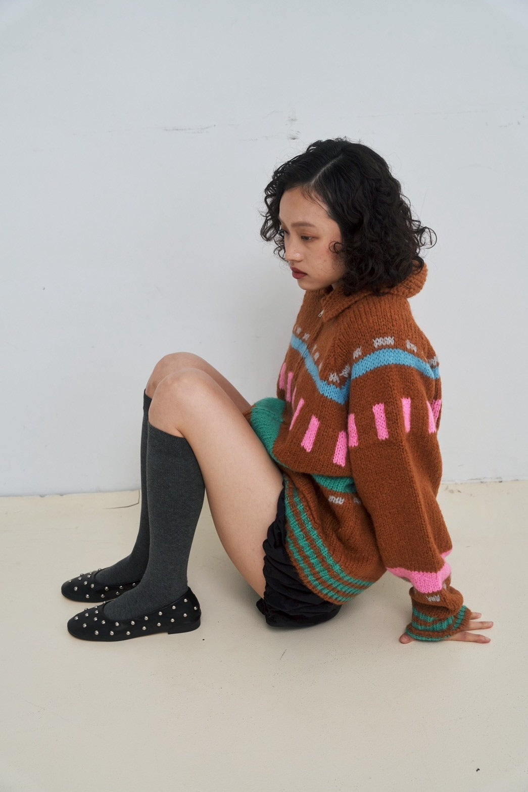 Korean-made compression leg socks