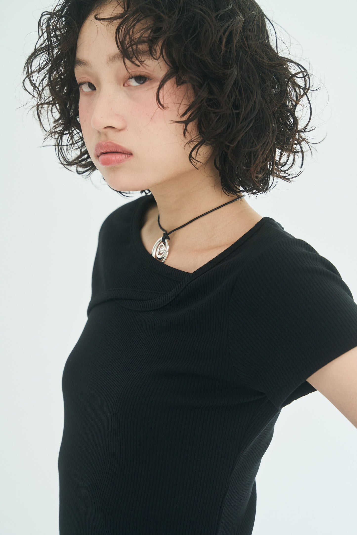 Twisted Spiral Necklace