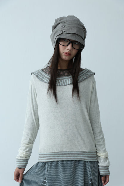 Cotton button cap