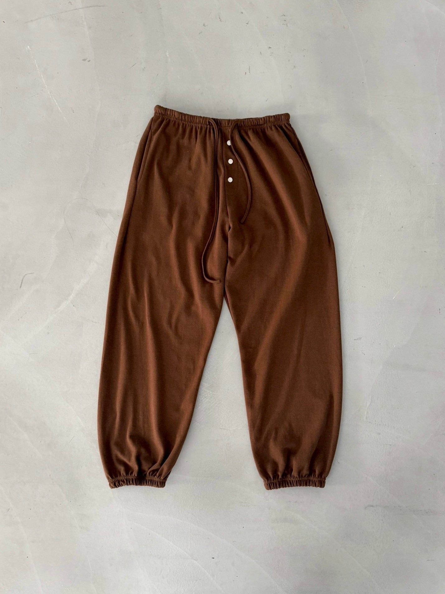 Cotton tapered trousers
