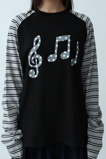 Melody Note Shoulder Top