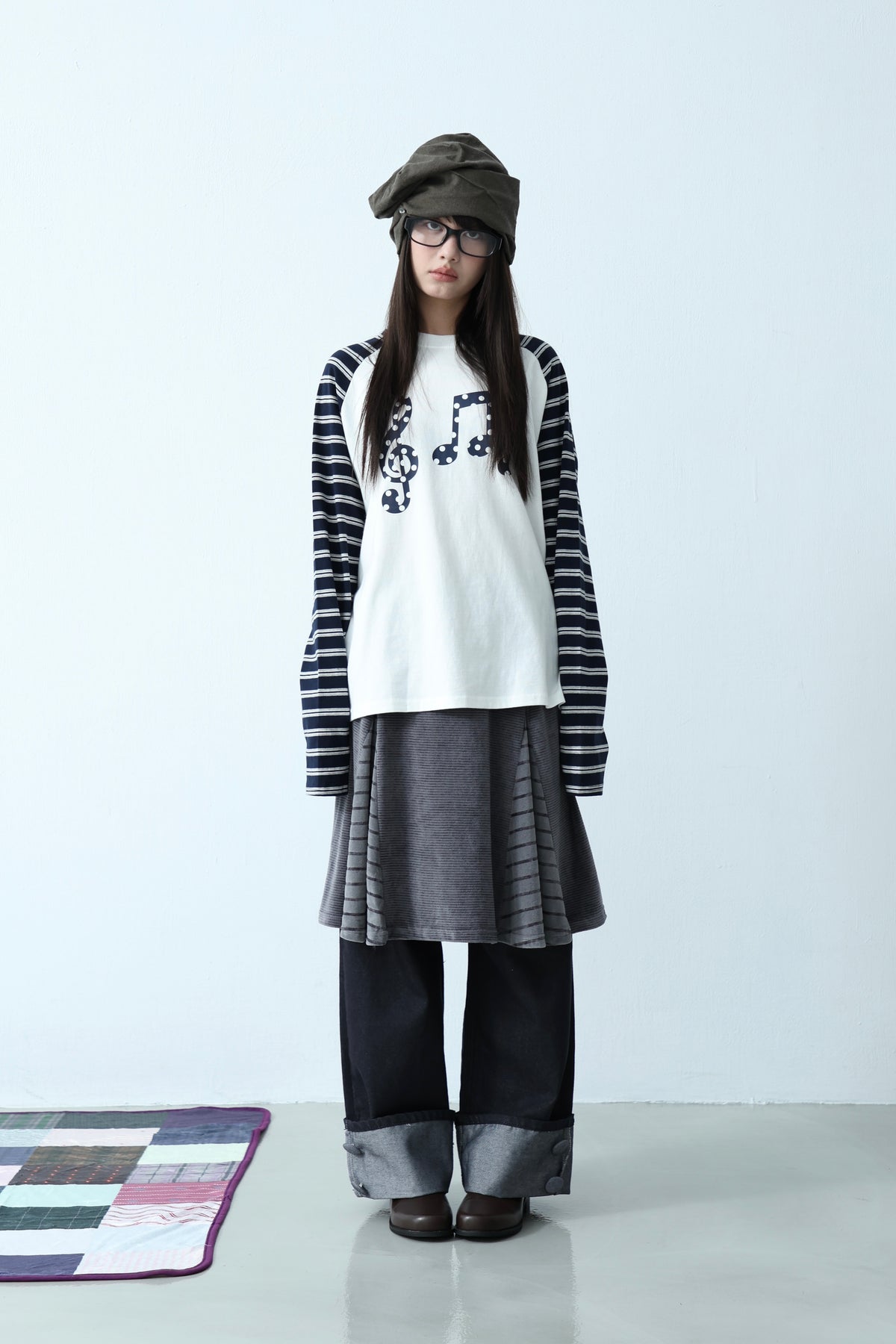 Melody Note Shoulder Top