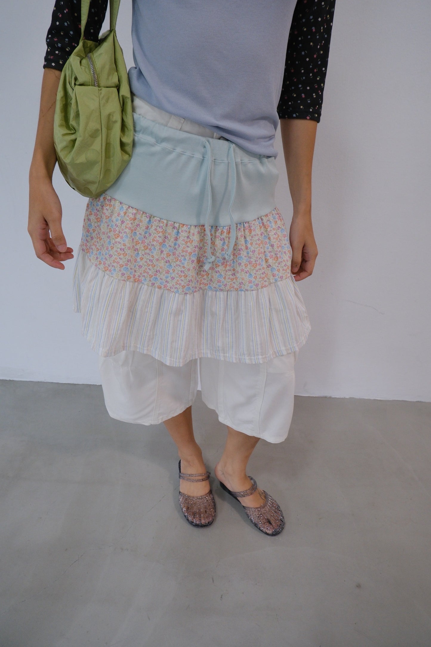 Dot Jacquard Tote Bag