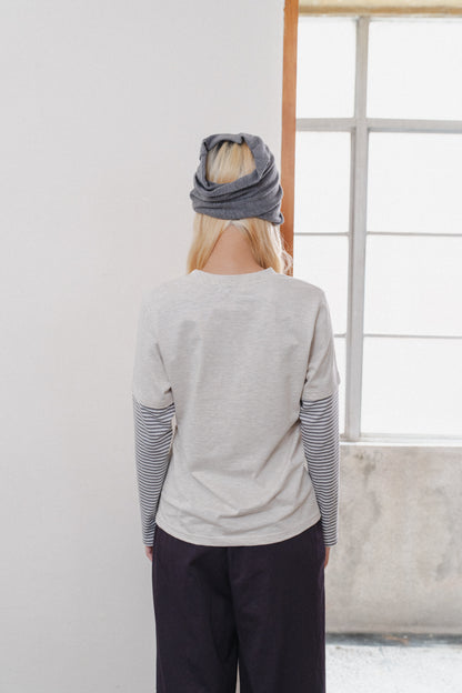 Retro Swirl Star Layered Tee
