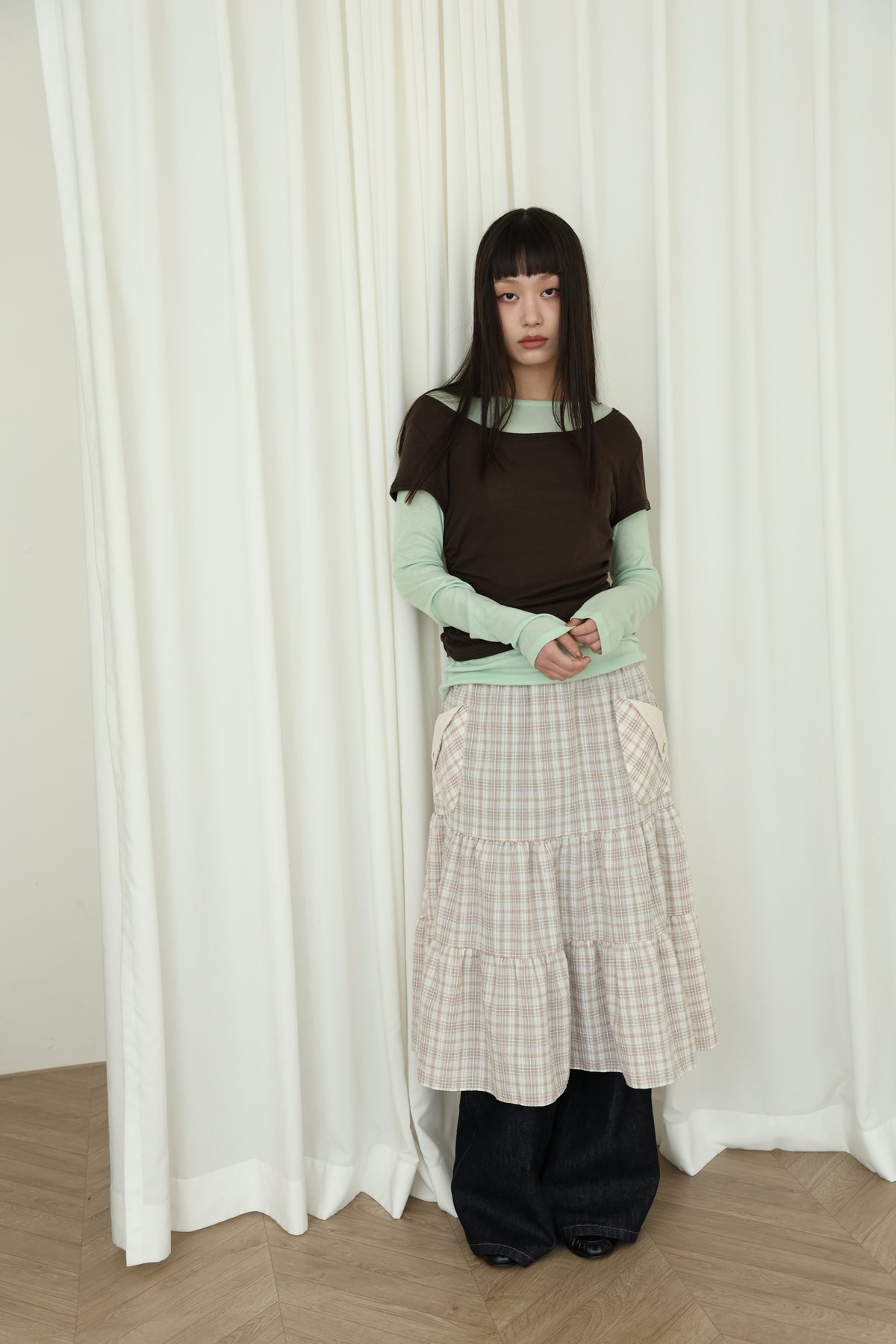 Faux Layered Color Block Top