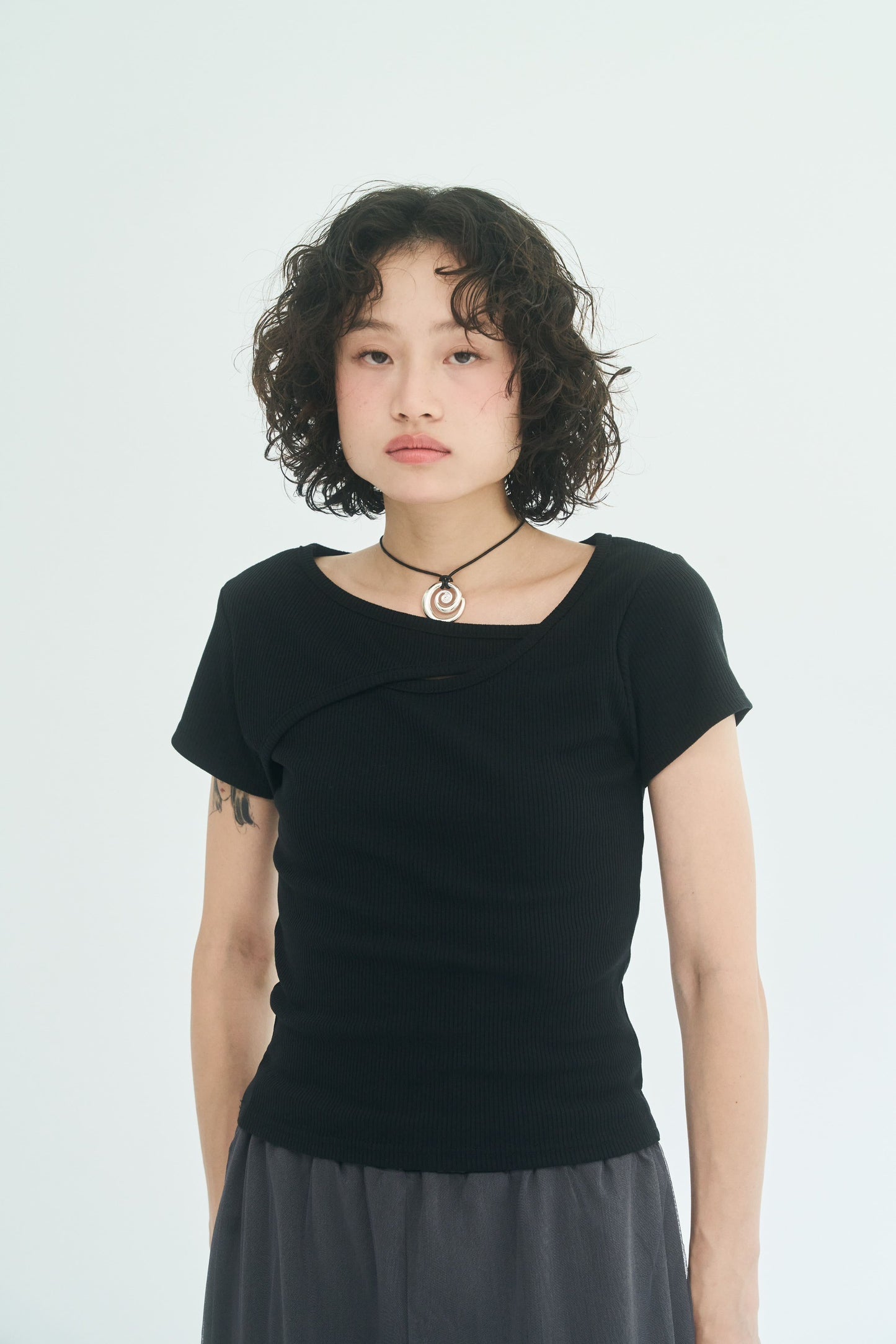 Twisted Spiral Necklace
