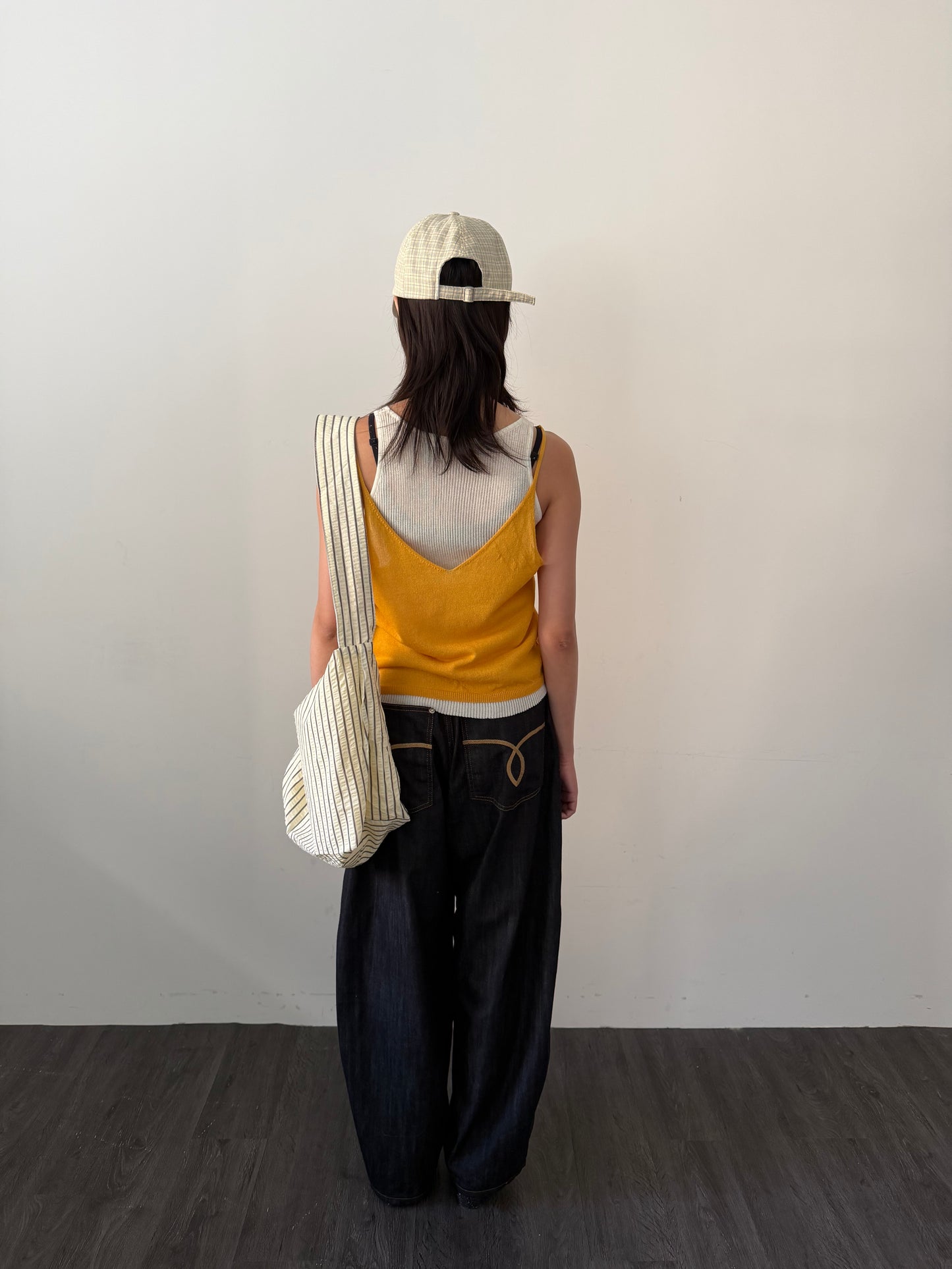 Breathable cotton and linen vest combination