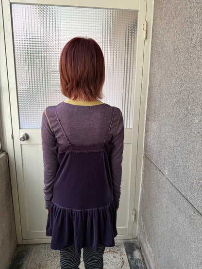 Crew neck knit top