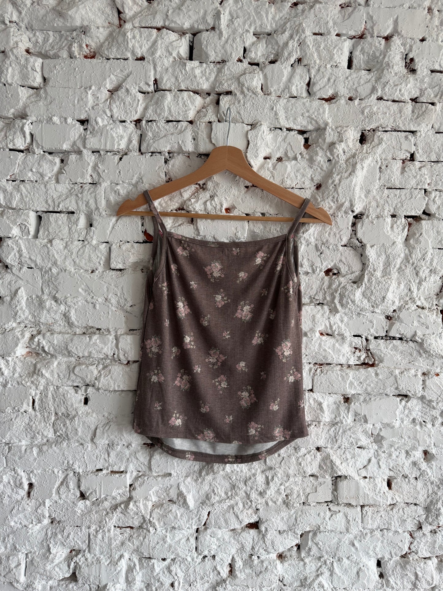 Elastic Floral Lace Vest