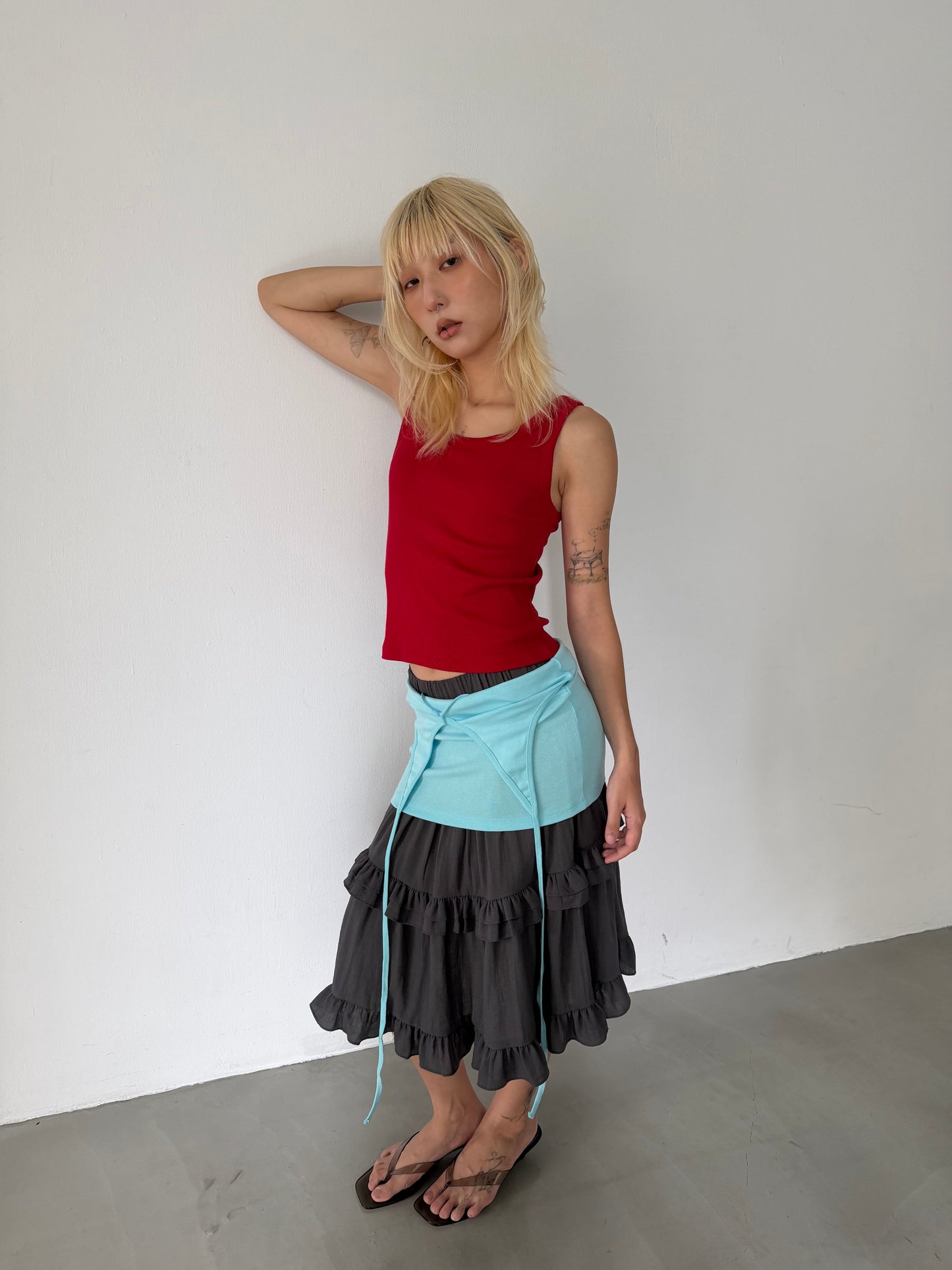 cotton tank vest