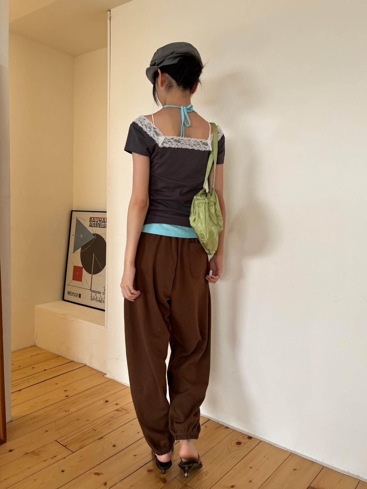 Dot Jacquard Tote Bag