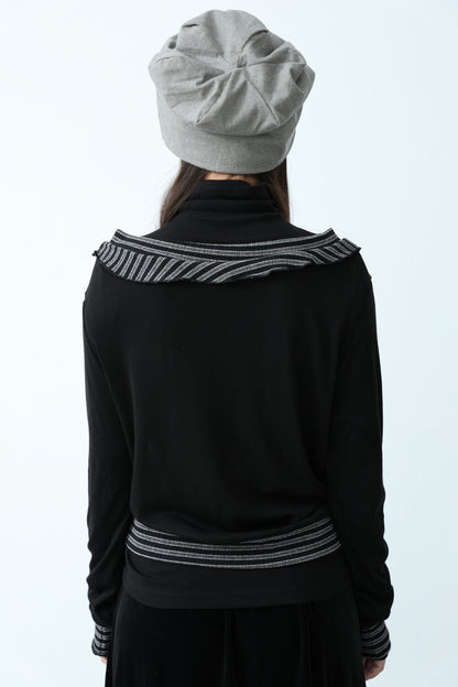 Striped Patchwork Top