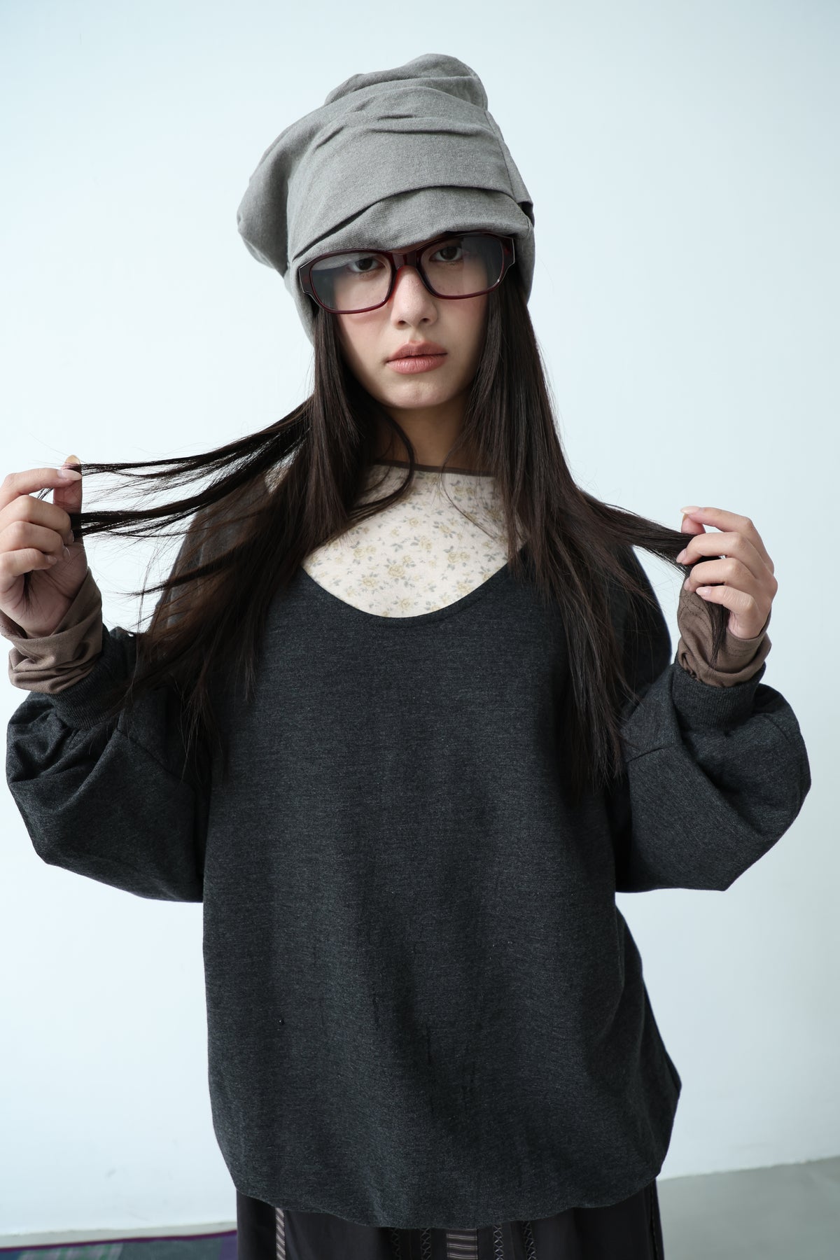 Cotton button cap
