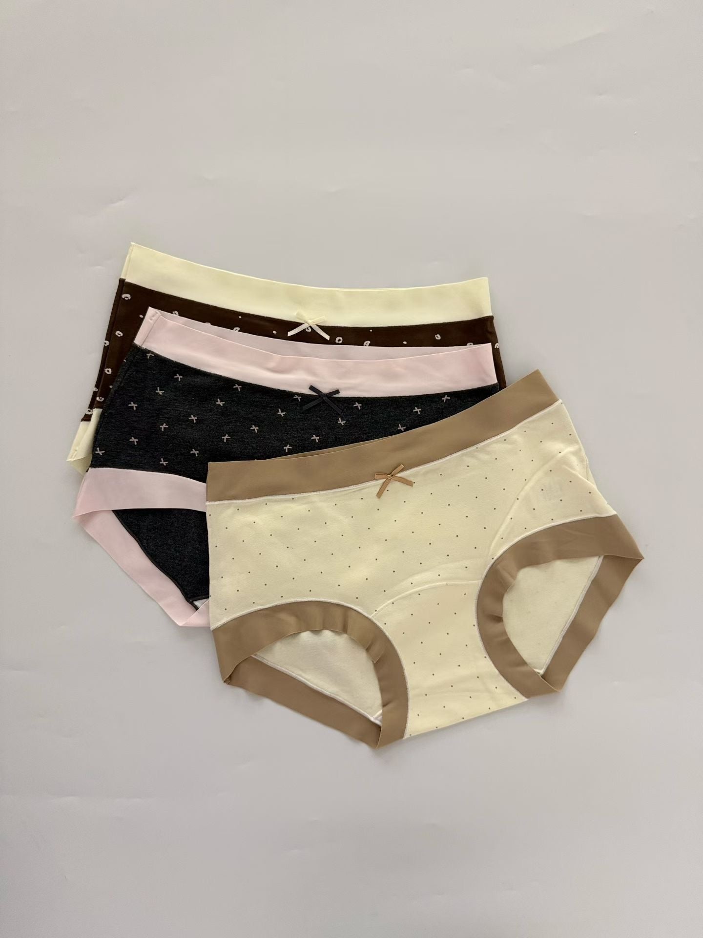 韓國製 拼接內褲 set (3入）