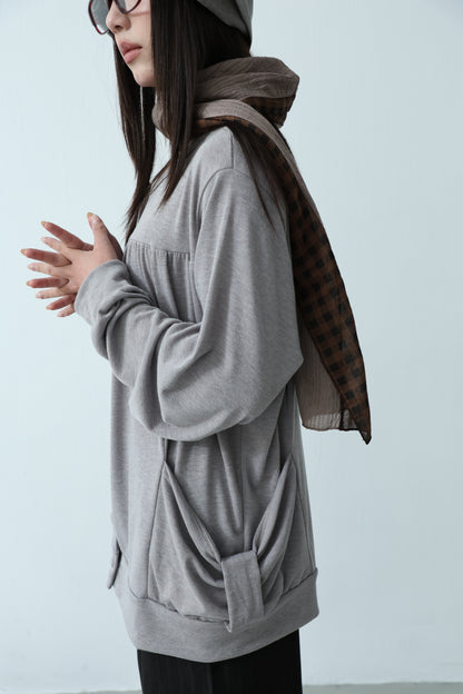 Open collar with bow and bow