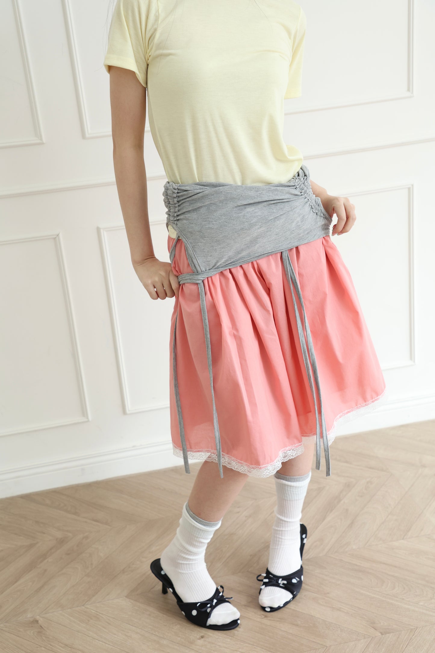 Two-piece vest top set