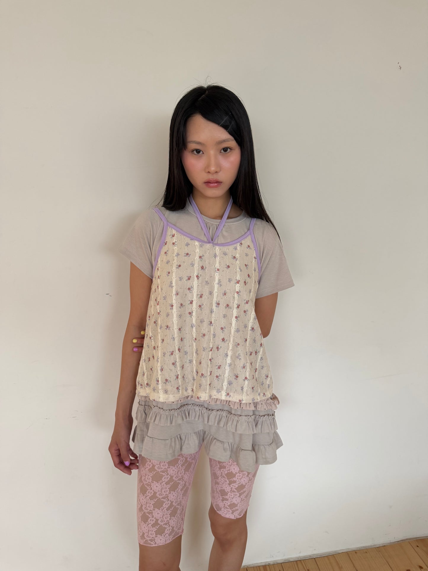 Layered Frill Tunic