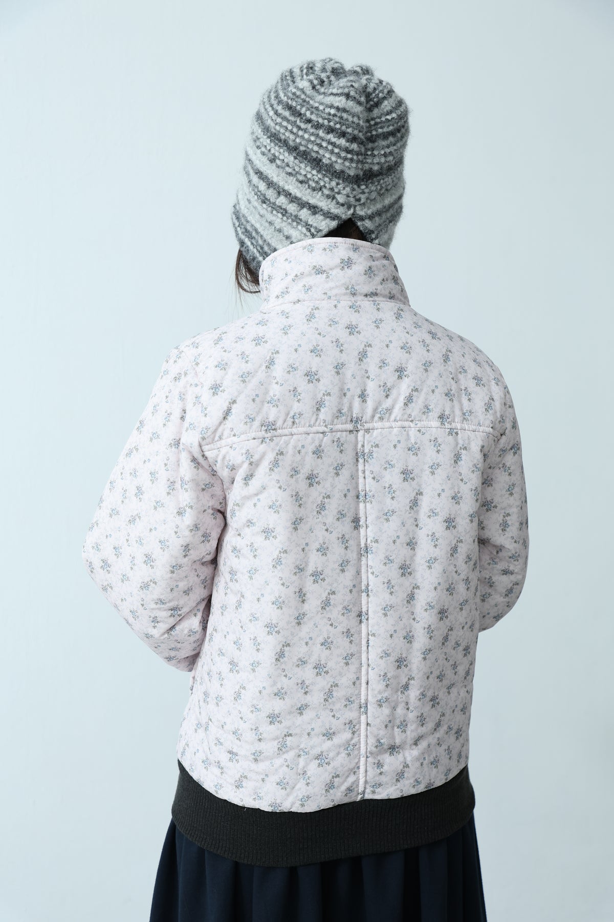 Floral Quilted Coat