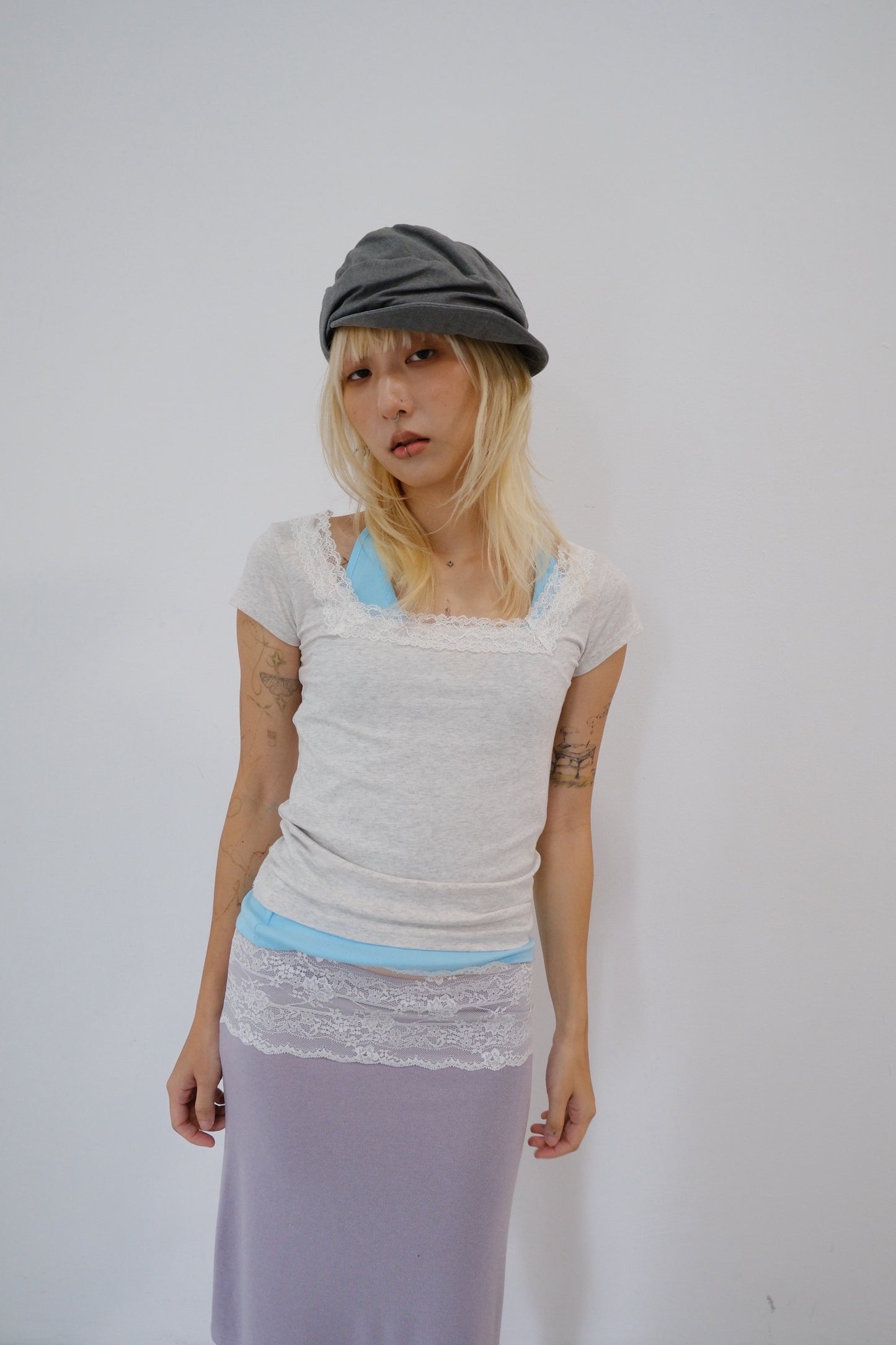 Lace Frame Tee