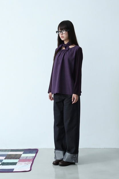 Floral Patchwork Top & Neckerchief Set