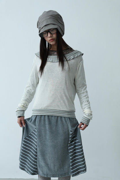 Cotton button cap