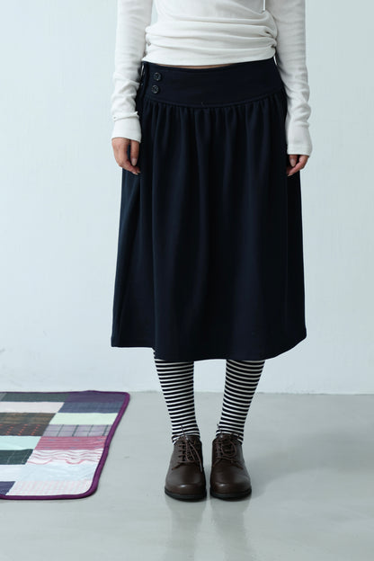 Striped patchwork stockings
