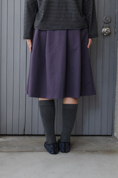 Matte Volume Midi Skirt
