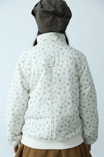 Floral Quilted Coat