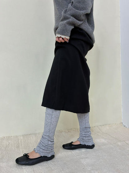 Piping Detail Stretch Leggings