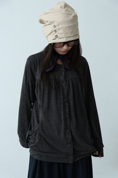Open collar with bow and bow