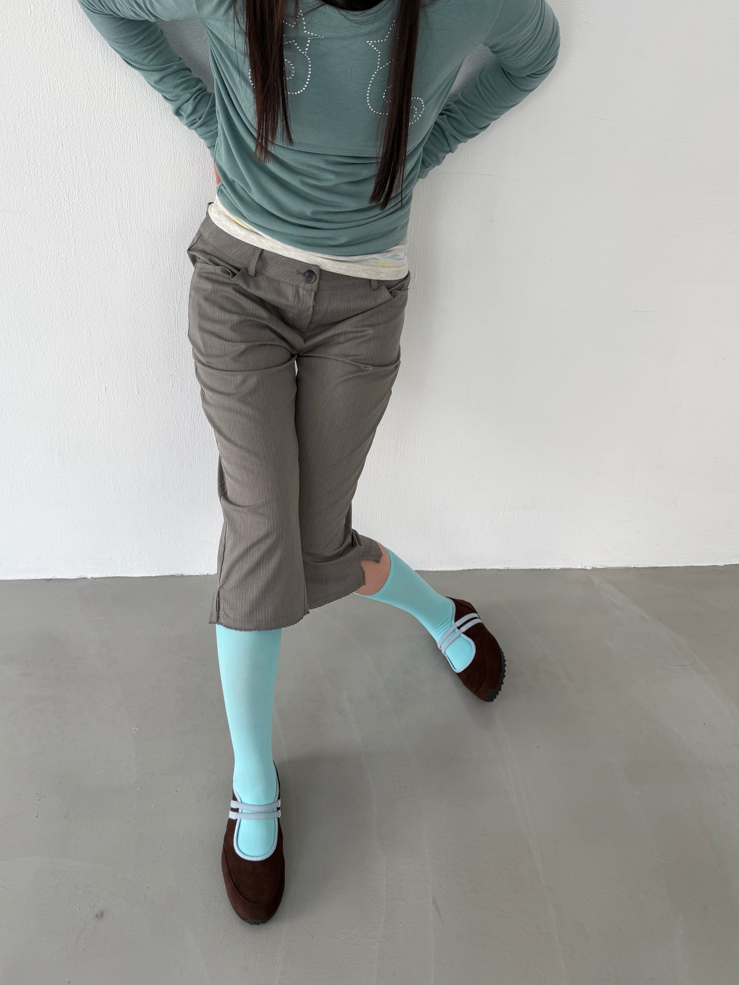 Cooling and breathable long socks
