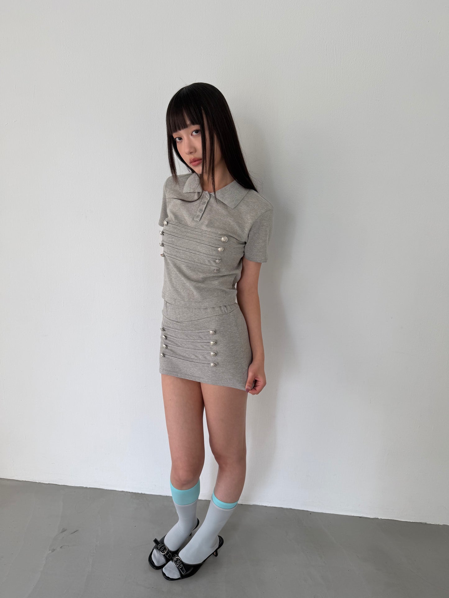 British style cotton shorts
