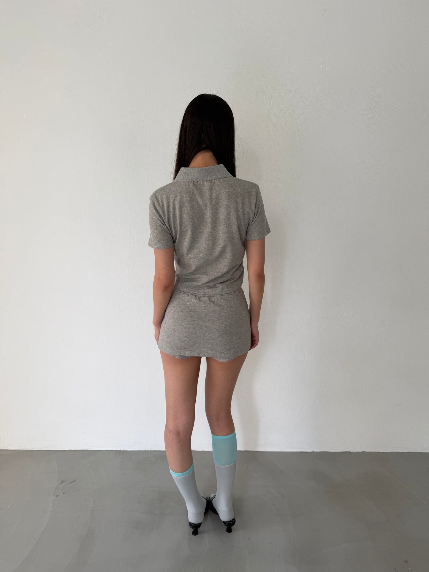 British style cotton shorts