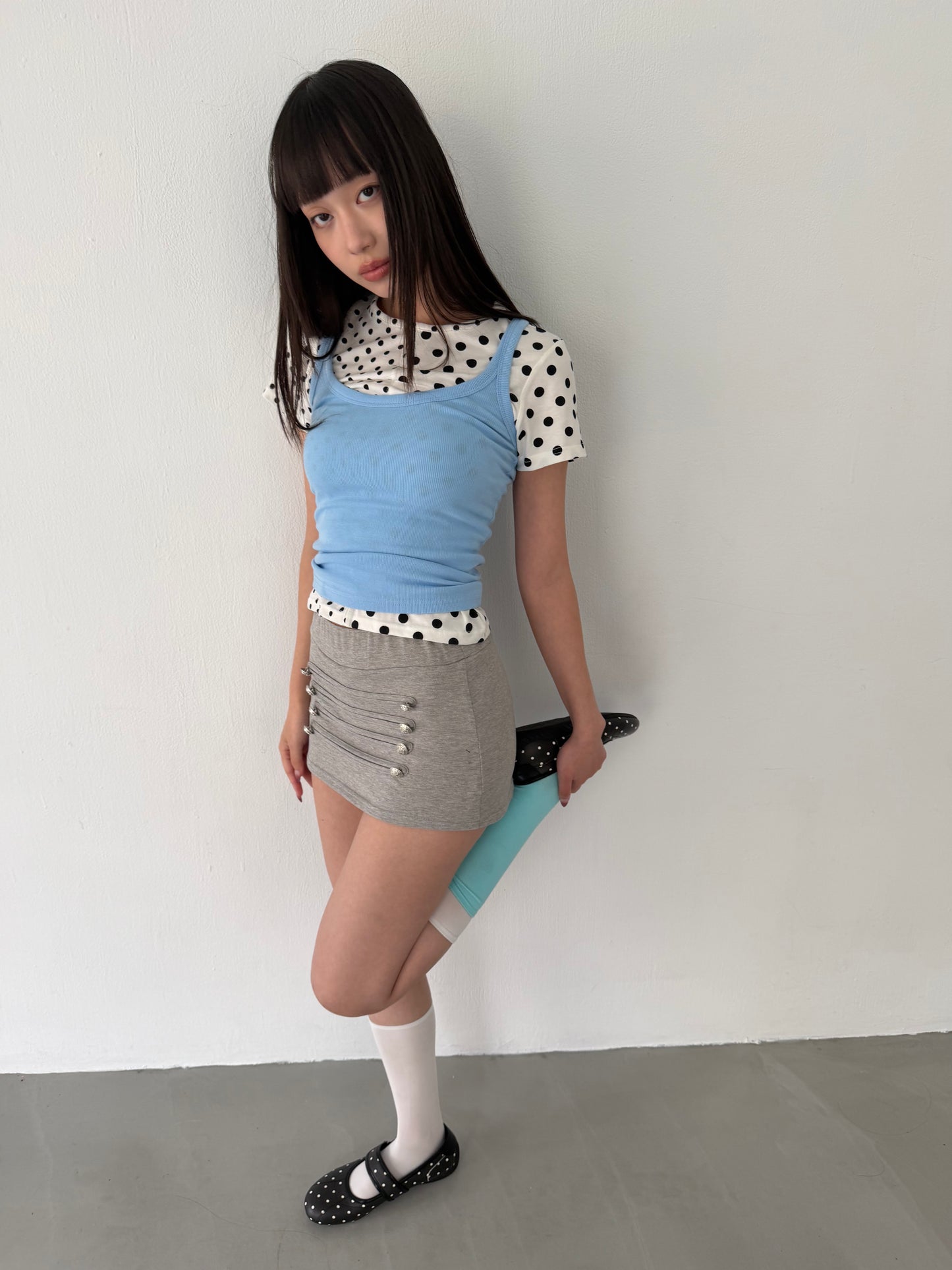 British style cotton shorts