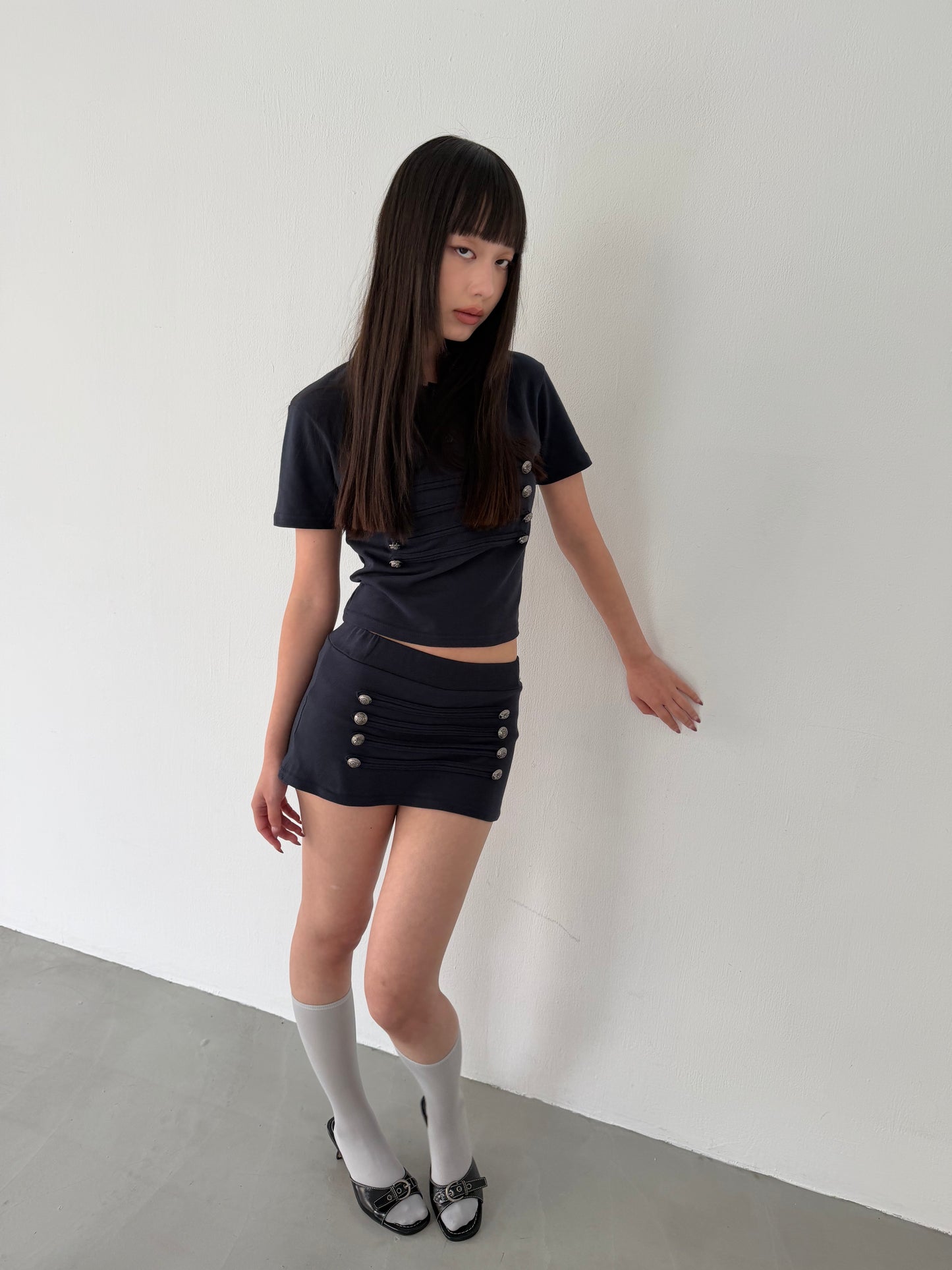 British style cotton shorts