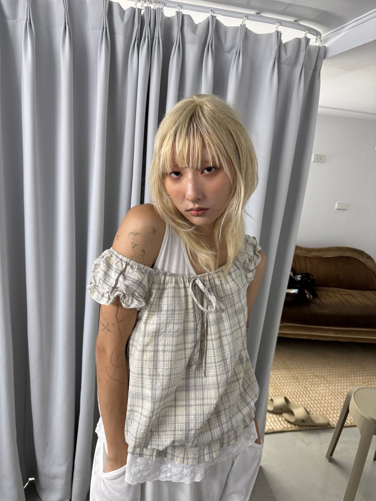 Prairie Check Tunic