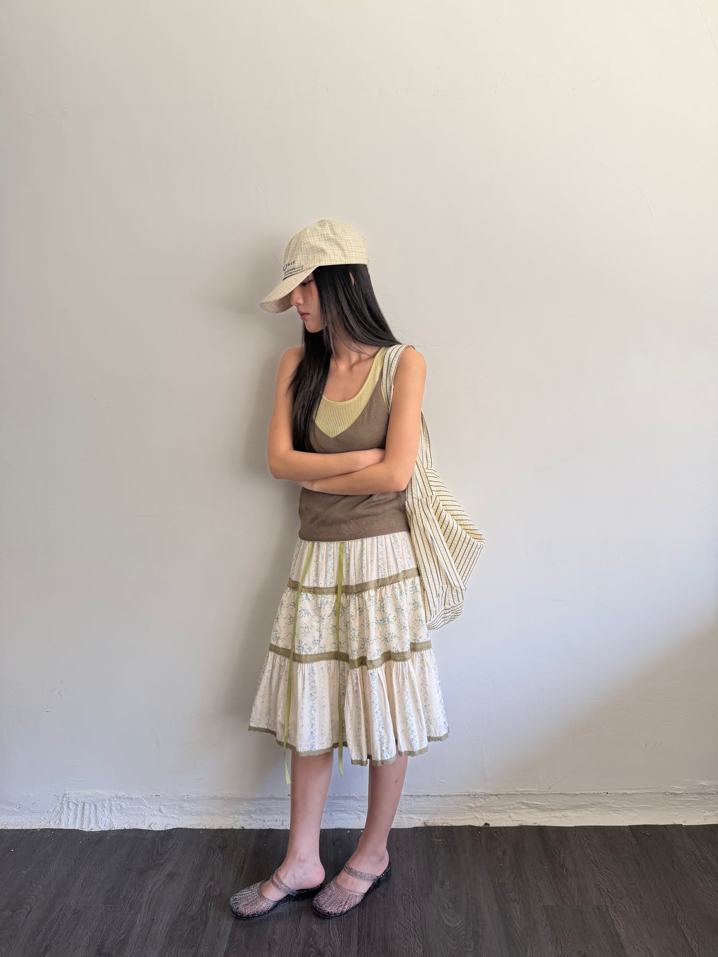 Breathable cotton and linen vest combination
