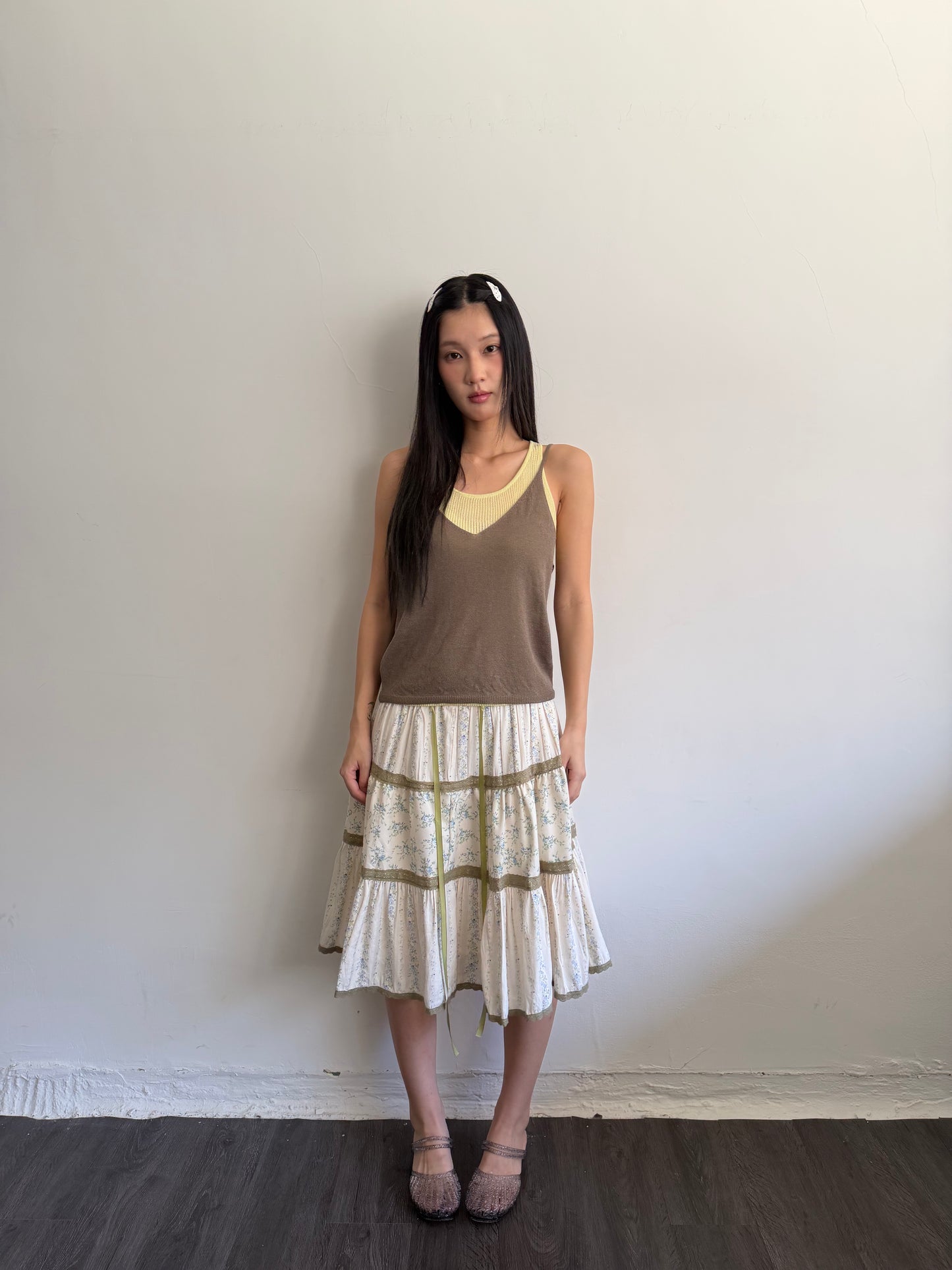 Breathable cotton and linen vest combination