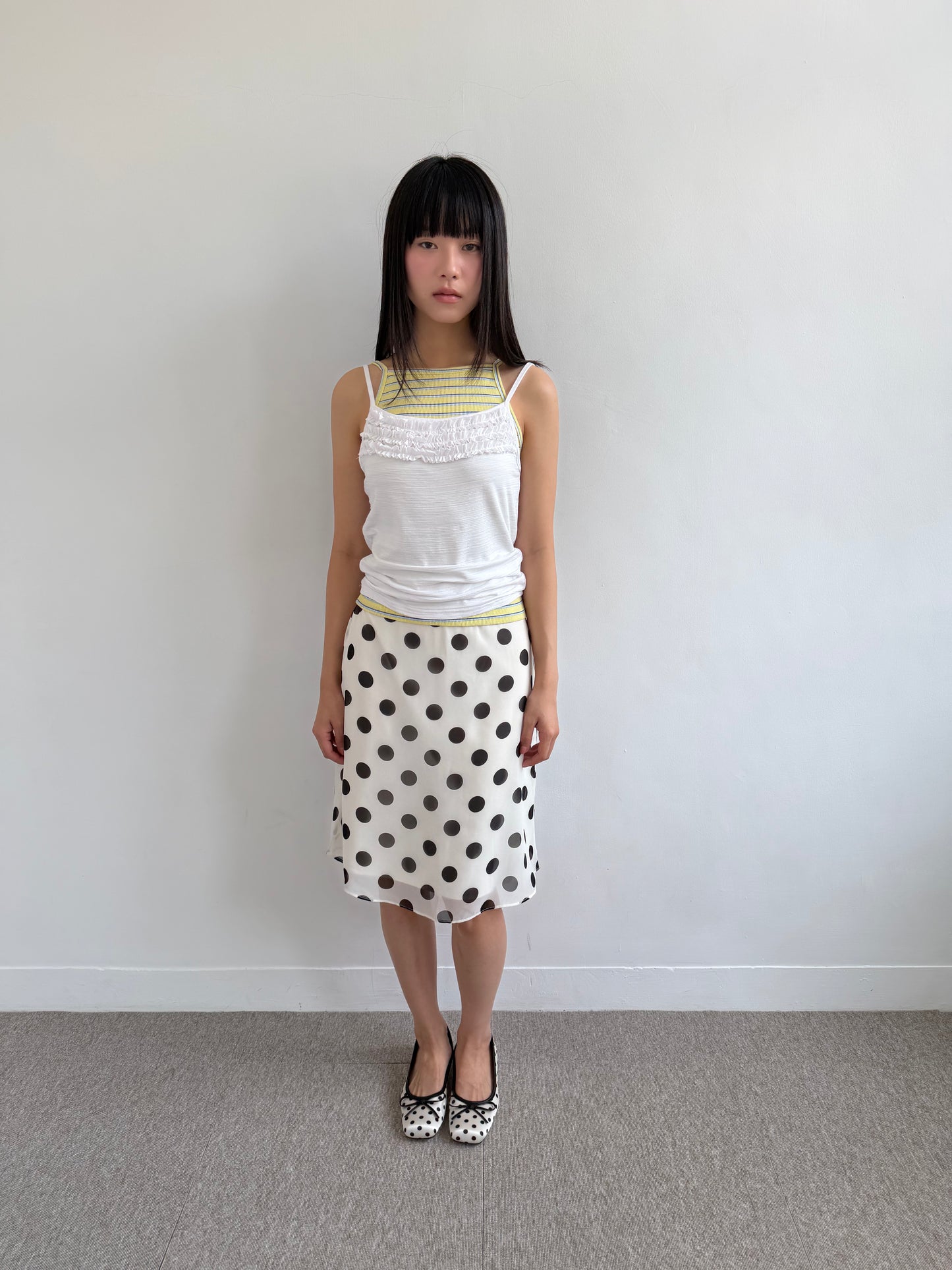 Pleated Tank Top