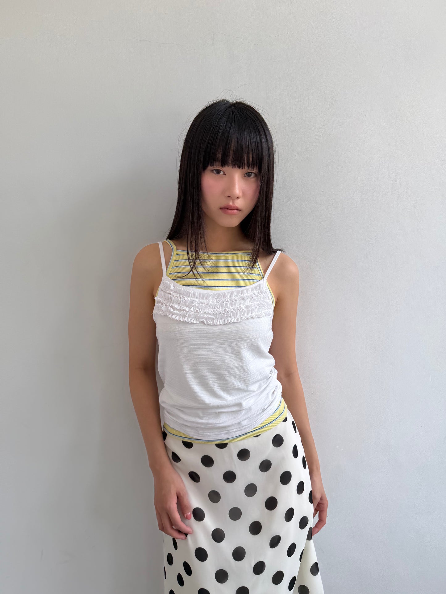 Pleated Tank Top