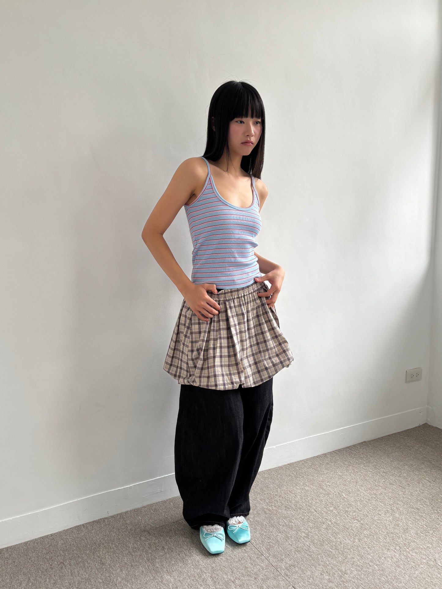 2-Way Striped Tank Top