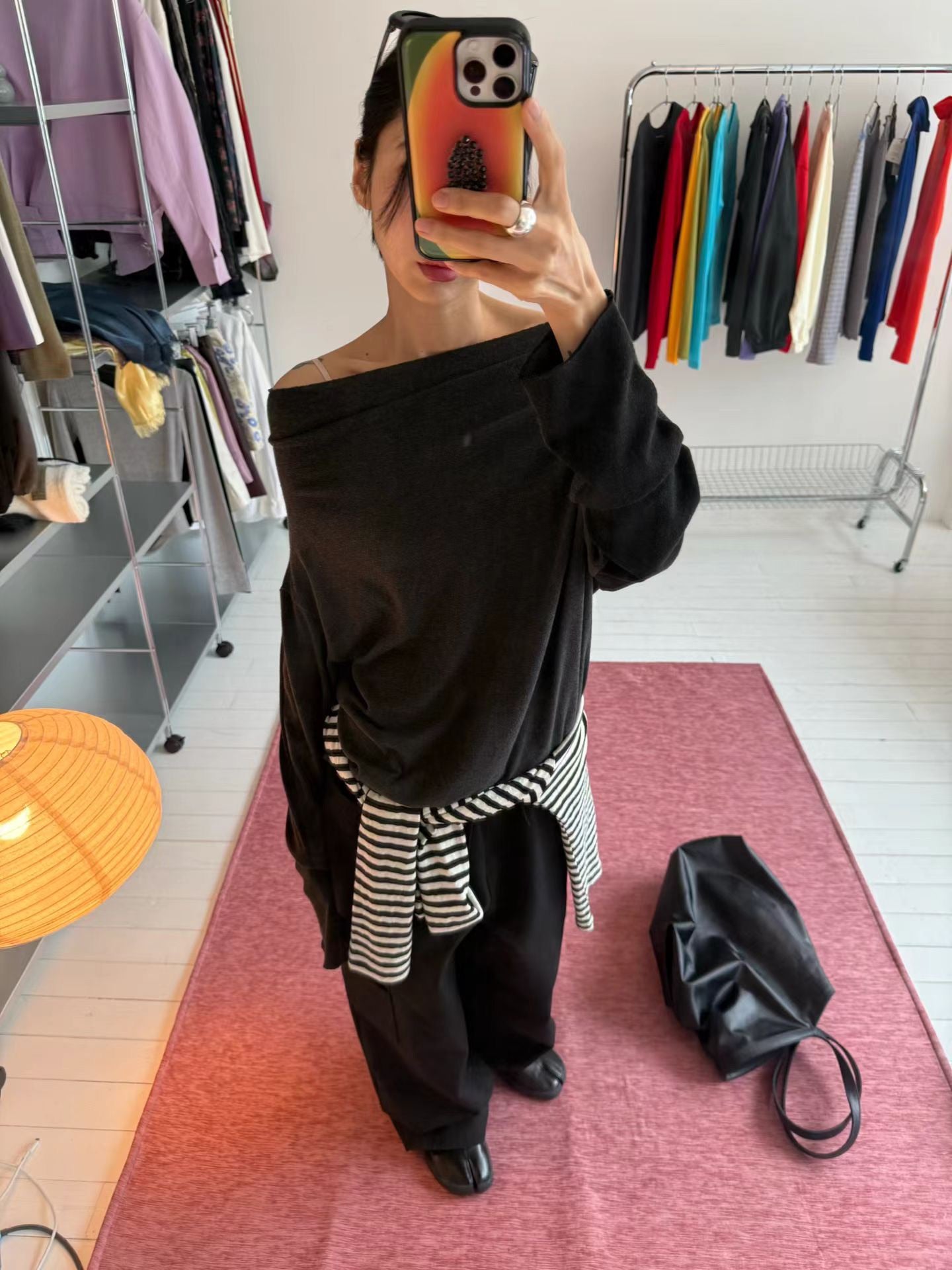 (8/31 收單） eee linsey angora off shoulder sleeved t