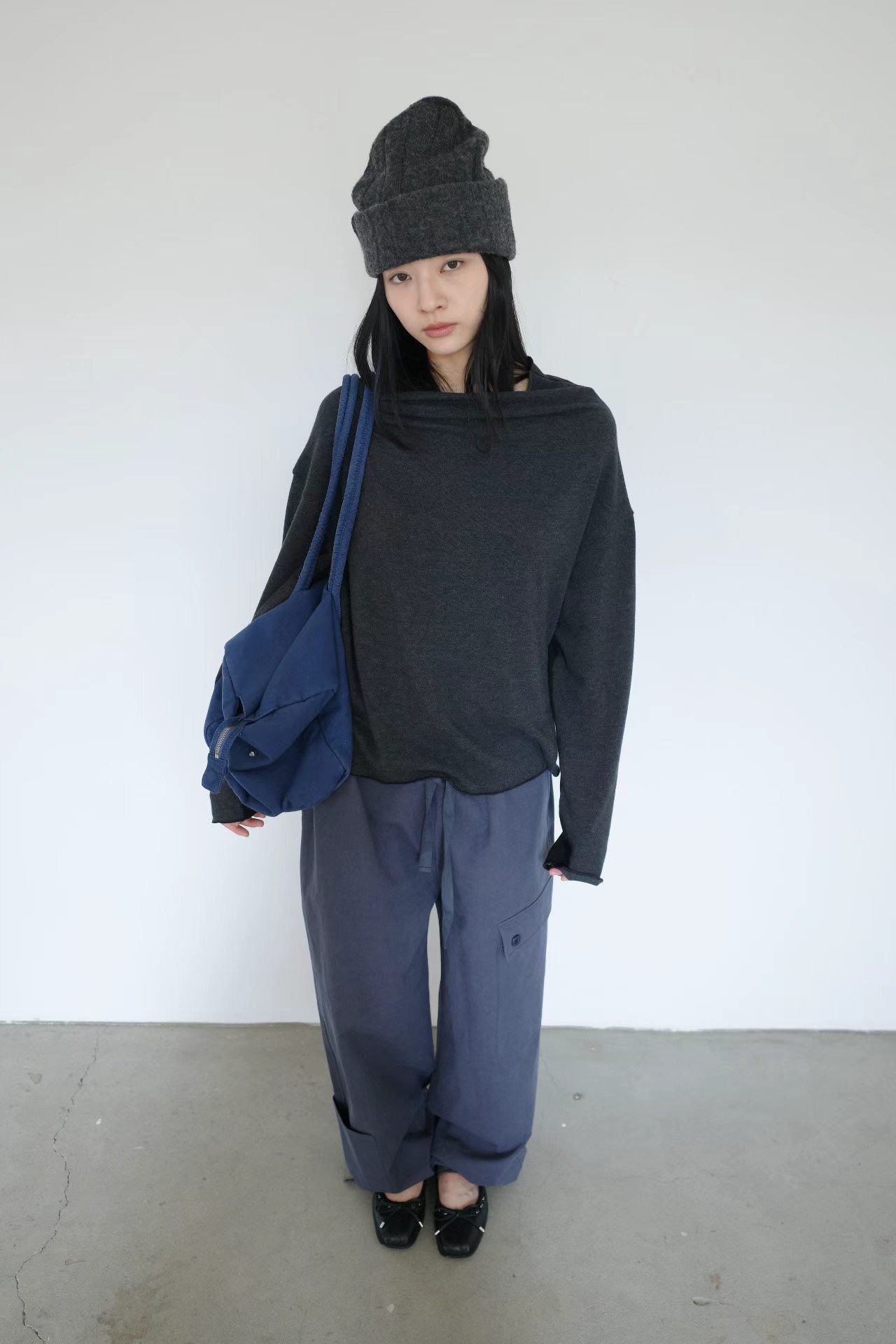 (8/31 收單） eee linsey angora off shoulder sleeved t